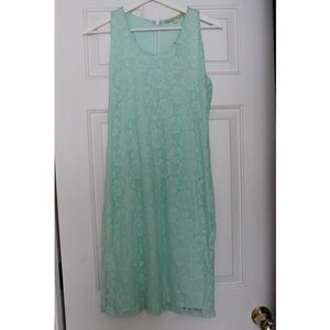 Gianni Bini mint racerback dress